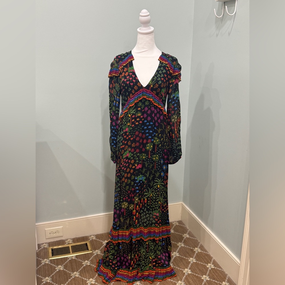 Farm Rio Maxi Dress Size S